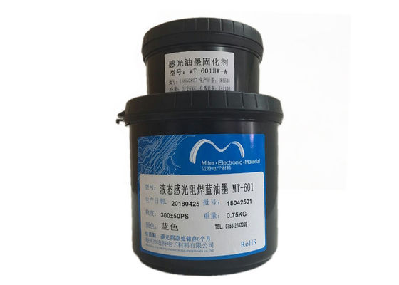 China Anti gravura a água-forte alcalina da cor azul resiste a tinta com multi impressão do pulverizador do PWB da camada fornecedor